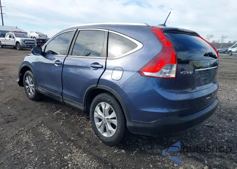2012 Honda Cr-V Ex-L from USA, damaged, VIN 5J6RM3H71CL033519
